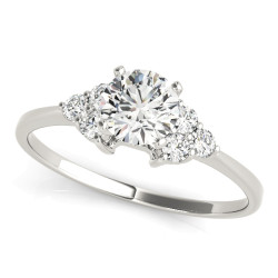 ENGAGEMENT RINGS CLUSTER SIDES