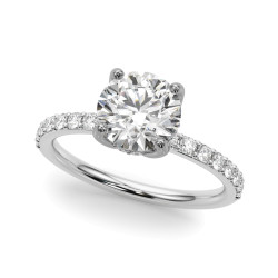 ENGAGEMENT RINGS SINGLE ROW