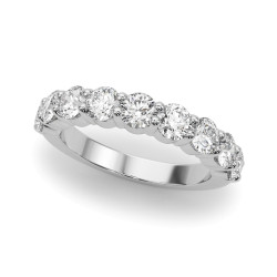 ENGAGEMENT RINGS SINGLE ROW PRONG SET