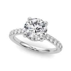 ENGAGEMENT RINGS HALO ROUND