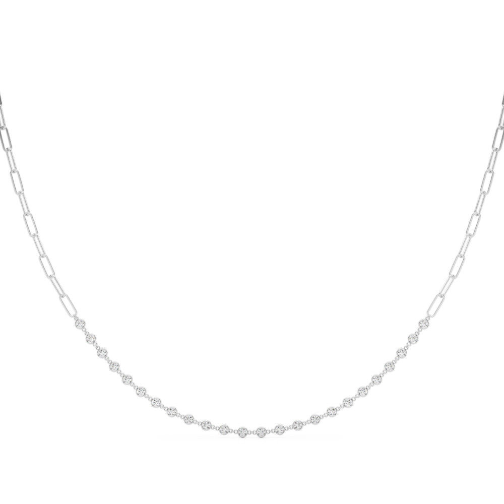 17 INCH DIA PAPER CLIP NECKLACE