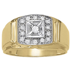 GENTS RING CLUSTER