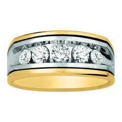 GENTS DIAMOND WEDDING BANDS
