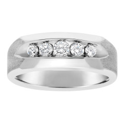 GENTS DIAMOND WEDDING BANDS
