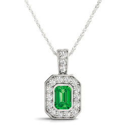 PENDANTS COLOR EMERALD
