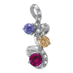 PENDANTS COLOR HEART
