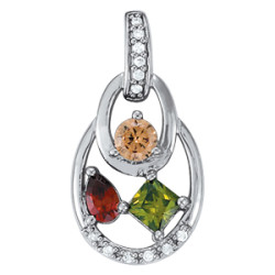 PENDANTS COLOR HEART