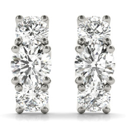 EARRINGS 3 STONE