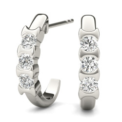 EARRINGS 3 STONE