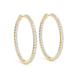 1.2 INCH 2 PRONG ROUND HOOP-OPEN BACK