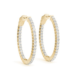 1.25 INCH 2 PRONG OVAL HOOP