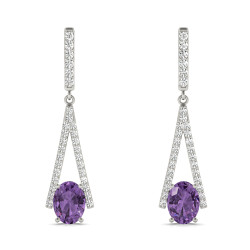 FASHION EARRINGS OVAL