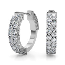 DOUBLE ROW VAULT LOCK HOOPS