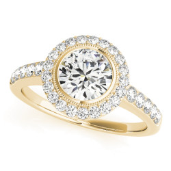 ENGAGEMENT RINGS HALO ROUND