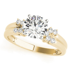 ENGAGEMENT RINGS CLUSTER SIDES