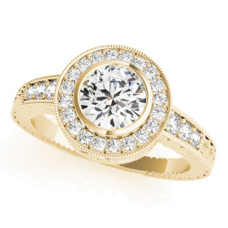 ENGAGEMENT RINGS HALO ROUND