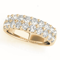 WEDDING BAND - DOUBLE ROW
