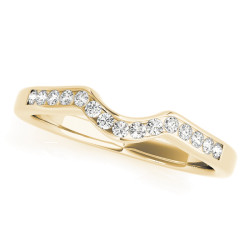 WEDDING BANDS CURVED BANDS