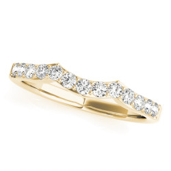WEDDING BANDS CURVED BANDS