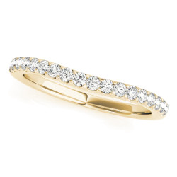 WEDDING BANDS CURVED BANDS