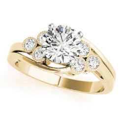 ENGAGEMENT RINGS CLUSTER SIDES