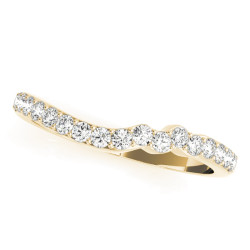 WEDDING BANDS CURVED BANDS