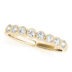 WEDDING BANDS BEZEL SET