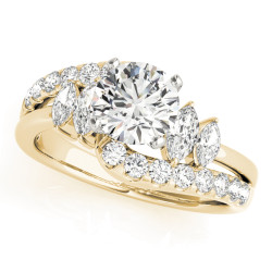 ENGAGEMENT RINGS FANCY SHAPE MARQUISE
