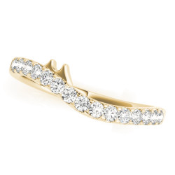 WEDDING BANDS CURVED BANDS