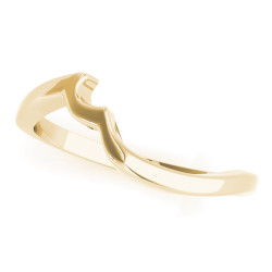 WEDDING BANDS CURVED BANDS