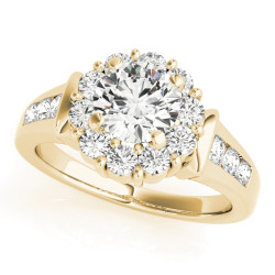 ENGAGEMENT RINGS HALO ROUND