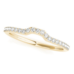 WEDDING BANDS CURVED BANDS
