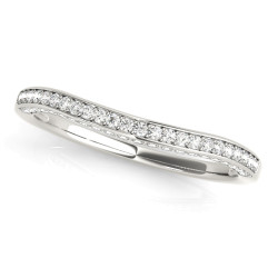 WEDDING BANDS CURVED BANDS