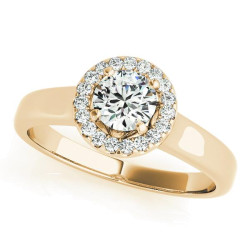 ENGAGEMENT RINGS HALO ROUND