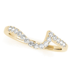 WEDDING BANDS CURVED BANDS