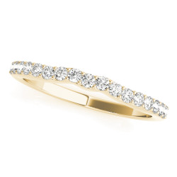 WEDDING BANDS CURVED BANDS