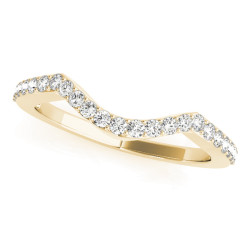 WEDDING BANDS CURVED BANDS
