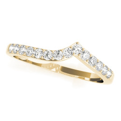 WEDDING BANDS CURVED BANDS