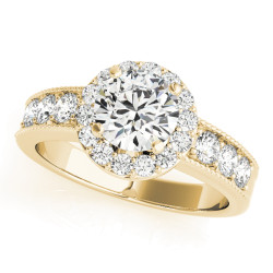 ENGAGEMENT RINGS HALO ROUND