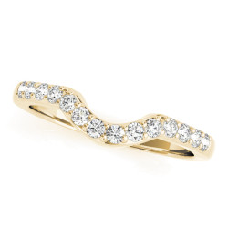 WEDDING BANDS CURVED BANDS