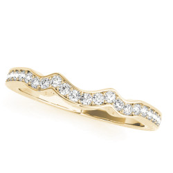 WEDDING BANDS CURVED BANDS