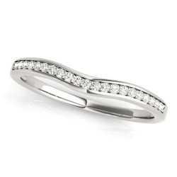WEDDING BANDS CURVED BANDS