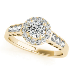 ENGAGEMENT RINGS HALO ROUND