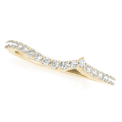 WEDDING BANDS CURVED BANDS