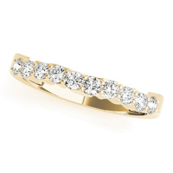 WEDDING BANDS CURVED BANDS