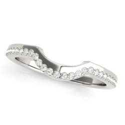 WEDDING BANDS CURVED BANDS