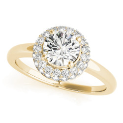 ENGAGEMENT RINGS HALO ROUND