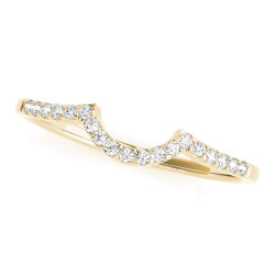 WEDDING BANDS CURVED BANDS