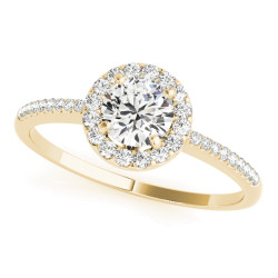 ENGAGEMENT RINGS HALO ROUND