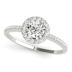 ENGAGEMENT RINGS HALO ROUND